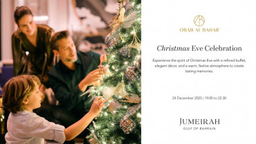 Christmas Eve Celebration at Obab Al Bahar