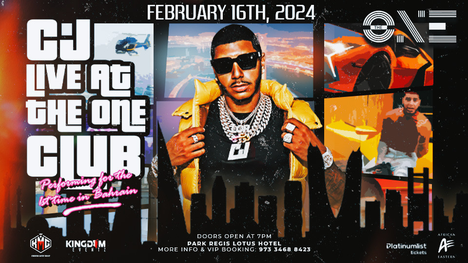 CJ Live in Bahrain Tickets, 2024 Musical Event