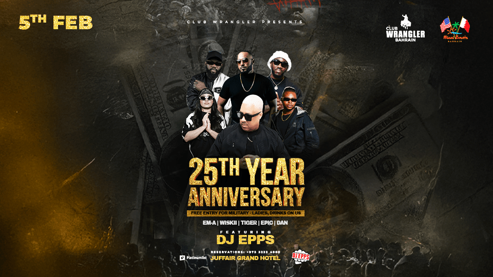 Club Wrangler Bahrain celebrates 25 years at Juffair Grand Hotel