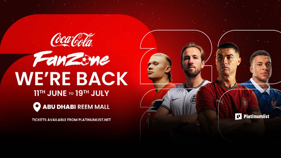 Coca-Cola Fanzone by Mcgettigan’s at Reem Mall, Abu Dhabi