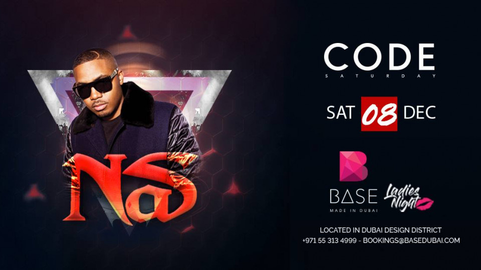 CODE Base presents NAS - Saturday December 8th CODE Base presents NAS - Saturday December 8th