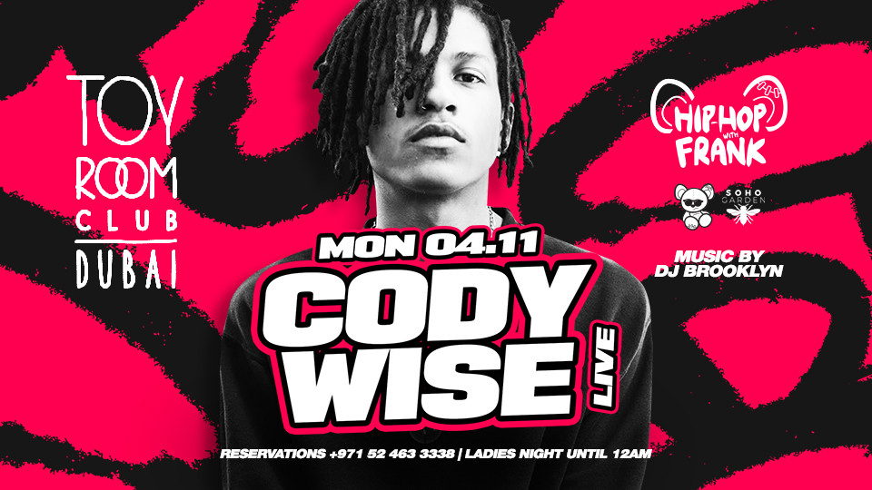 Cody Wise LIVE at Toyroom DXB