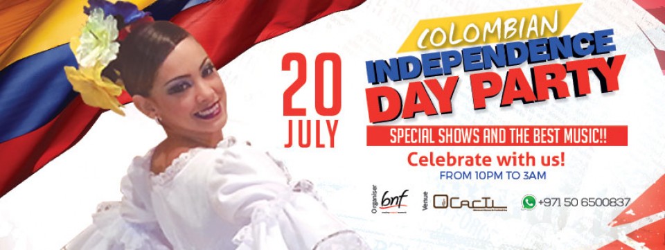 Colombian Independence Day by bnf Nights