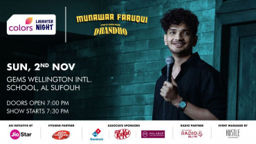 Colors Laughter Night ft. Munawar Faruqui in Dubai Colors Laughter Night ft. Munawar Faruqui in Dubai