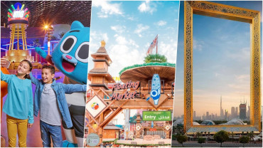 IMG Park + Global Village + Dubai Frame - Combo