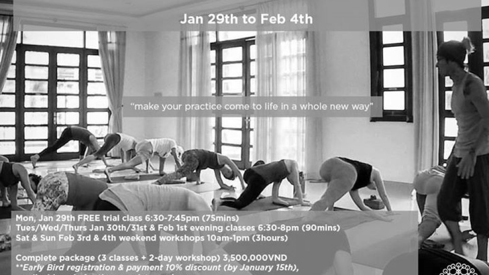 Come and Discover the Depths & Strength of your body with Carlos