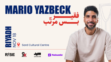 Comedy Show by Mario Yazbeck in Riyadh