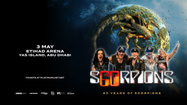 Live Nation Middle East Presents Coming Home — 60 Years of Scorpions Tour