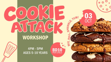 Cookie Attack with Goodness at Time Out Market Bahrain Cookie Attack with Goodness at Time Out Market Bahrain