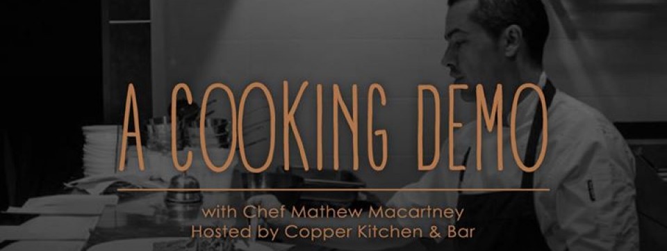 Cooking with Chef Mathew Macartney