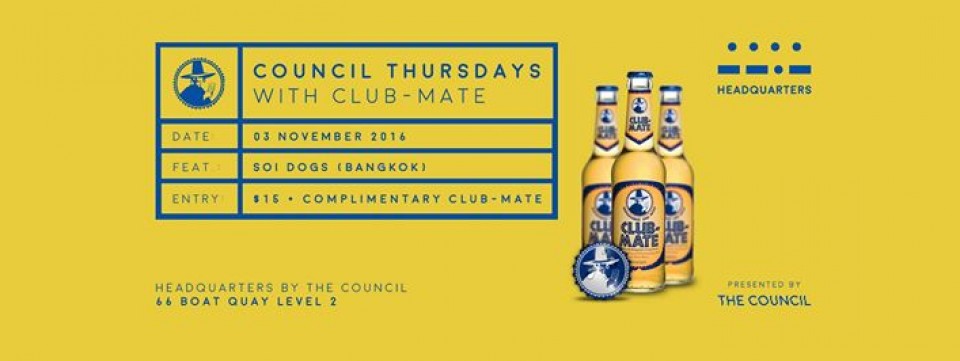 Council Thursdays with Club-Mate