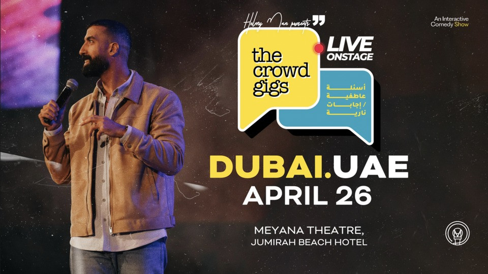 Crowd Gigs by Mohamad Helmy at Meyana Theatre, Jumeirah Beach Hotel, Dubai