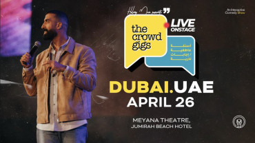Crowd Gigs by Mohamad Helmy at Meyana Theatre, Jumeirah Beach Hotel, Dubai