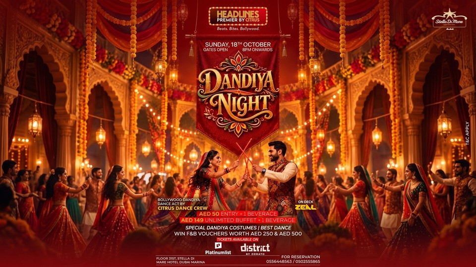 Dandiya Night at Headlines Premier by Citrus