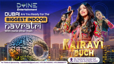 Dandiya with Kairavi 2025 Live in Dubai