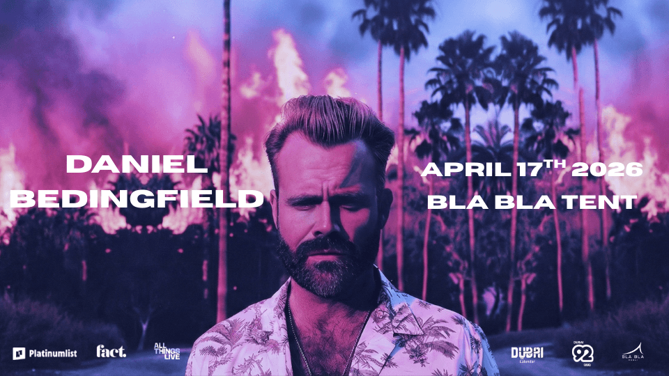 Daniel Bedingfield live in Dubai 2026