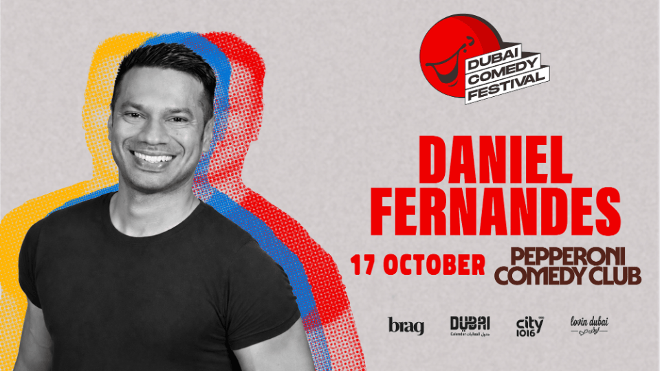 Daniel Fernandes en concert au Festival de l'humour de Dubaï