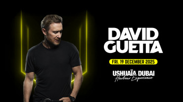 David Guetta at Ushuaïa Dubai Harbour Experience in Dubai