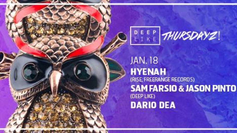 Deep Like Thursdayz! w/ Hyenah (DE) Deep Like Thursdayz! w/ Hyenah (DE)
