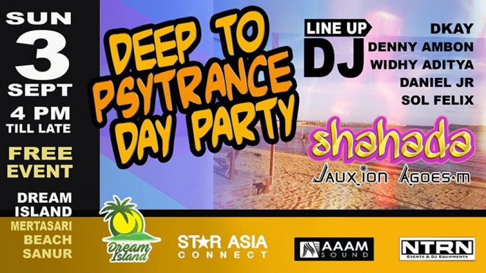 Deep to Psy Trance Day Party