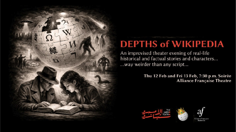 Depths of Wikipedia – An Evening of Improvised Theater…
