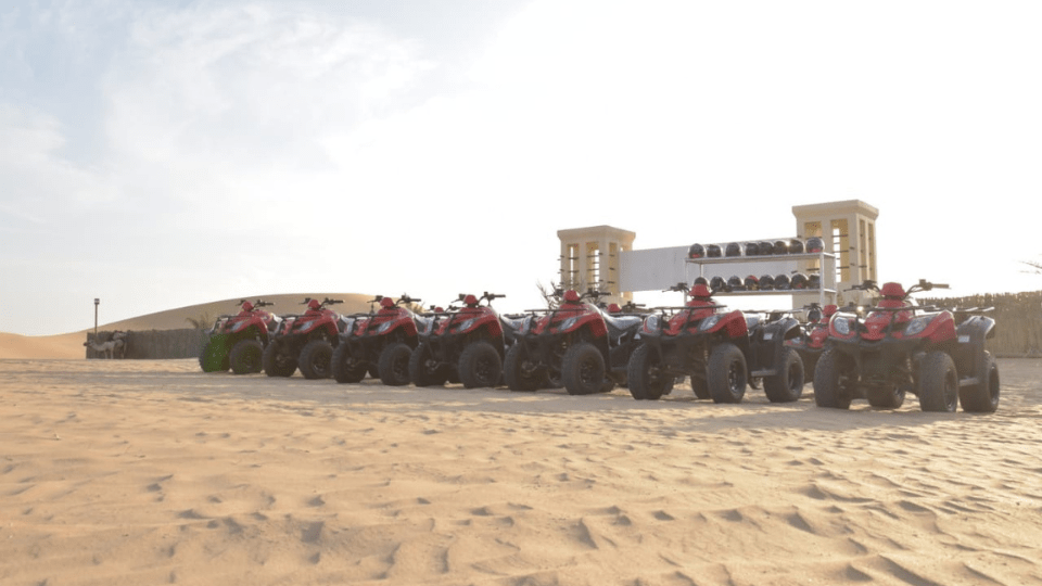 Desert Adventure: Self-Drive Quad Bike Tour in Abu Dhabi