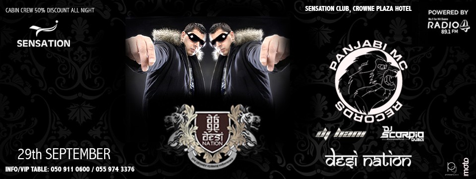 DESI NATION AT SENSATION CLUB - Platinumlist.net
