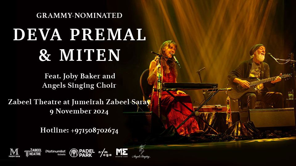 Deva Premal and Miten in Dubai Tickets, 2024 Live Concert ...