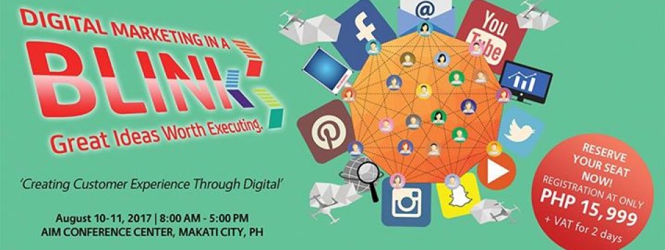 Digital Marketing in a BLINK Seminar 2017