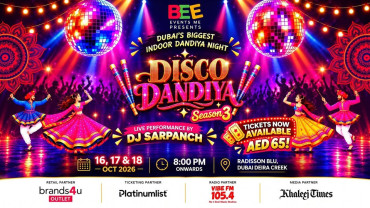Disco Dandiya - Season 3 at Radisson Blu, Deira Creek in Dubai