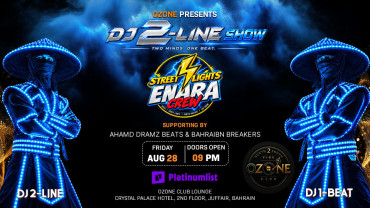 Dj 2 Line Show - Two Mind One Beat in Ozone Club Lounge