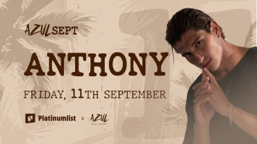 DJ Anthony live at Azul Beach, Bahrain