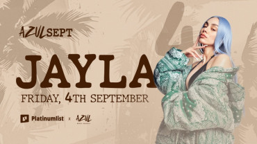 DJ Jayla live at Azul Beach, Bahrain