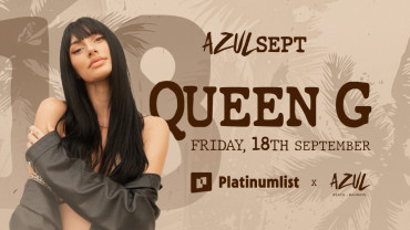 DJ Queen G live at Azul Beach, Bahrain