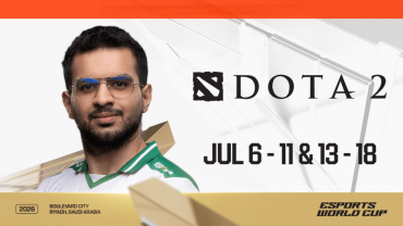 Dota 2 at EWC 26 in Riyadh