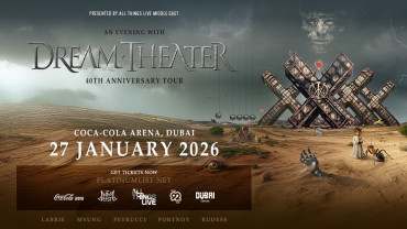Dream Theater - 40th Anniversary Tour 2026 Live in Dubai Dream Theater - 40th Anniversary Tour 2026 Live in Dubai