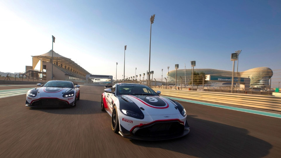 Yas Marina Circuit Aston Martin GT4 driving experience 2025 United Arab Emirates