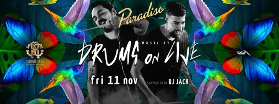 Drums on Live! (Marbella Spain) | Paradiso w/ DJ Jack Drums on Live! (Marbella Spain) | Paradiso w/ DJ Jack