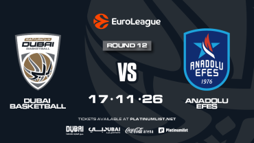 Dubai Basketball contre Real Madrid à Dubaï