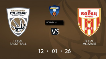Dubai Basketball vs Borac Mozzart