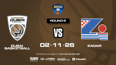 Dubai Basketball contre Zadar à Dubaï