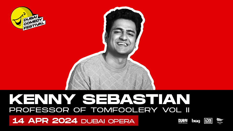 Dubai Comedy Festival presents Kenny Sebastian at Dubai Opera