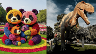 Dubai Garden Glow - Dinosaur Park + Fantasy Park