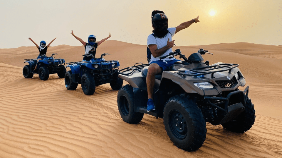 تذاكر رحلات دبي سفاري بالدراجات الرباعية وركوب الجمال والمرطبات. أفضل ...