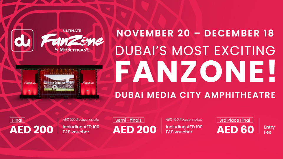 Ultimate Fanzone by McGettigan's in Dubai Tickets, 2022 Sport Event