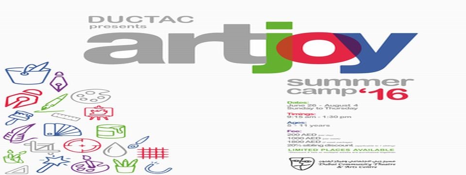 DUCTAC SUMMER CAMP 2016 : ART JOY in Mall of the Emirates, Dubai DUCTAC SUMMER CAMP 2016 : ART JOY in Mall of the Emirates, Dubai