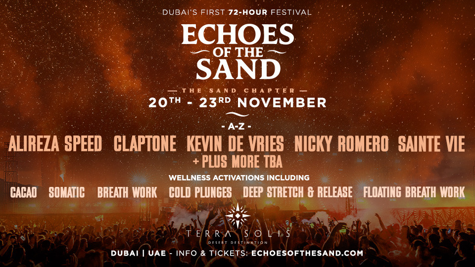Echoes of the Sand Festival at Terra Solis Dubai 2025 United Arab Emirates