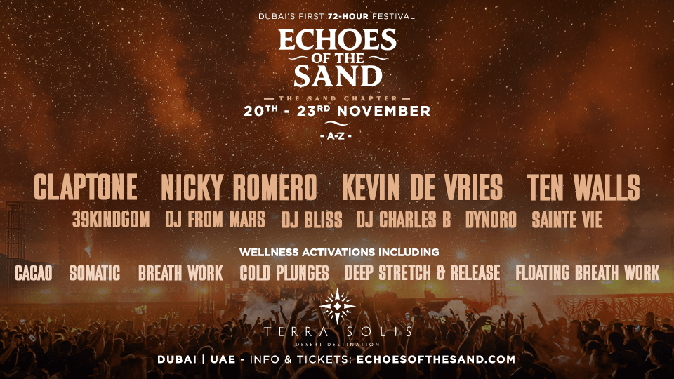 Echoes of the Sand Festival at Terra Solis Dubai