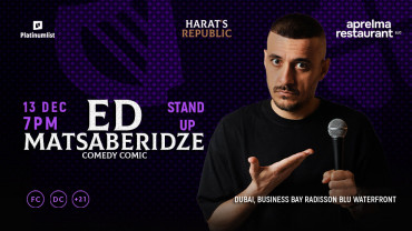 Ed Matsaberidze / Эд Мацаберидзе Stand Up at Harat’s Republic Ed Matsaberidze / Эд Мацаберидзе Stand Up at Harat’s Republic