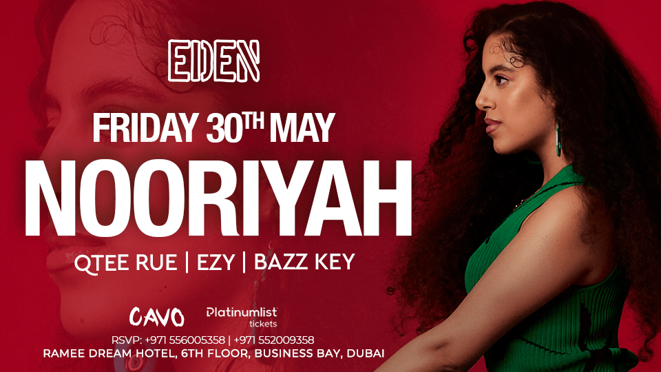 Eden Presents Nooriyah Live in Dubai 2025 United Arab Emirates